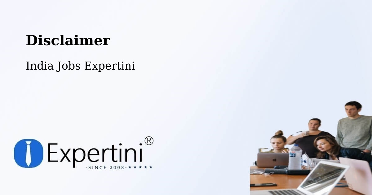 Disclaimer – Navi Mumbai - India Jobs Expertini